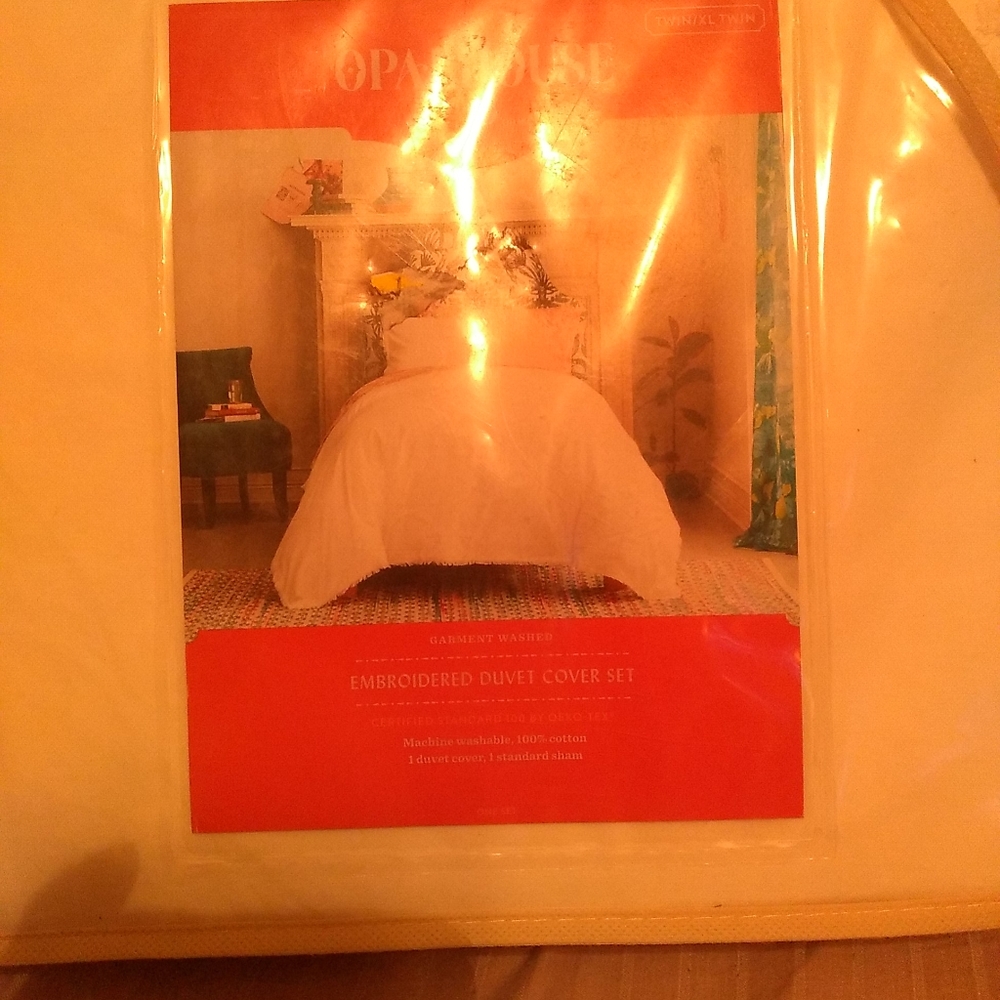 Opal house duvet cover set